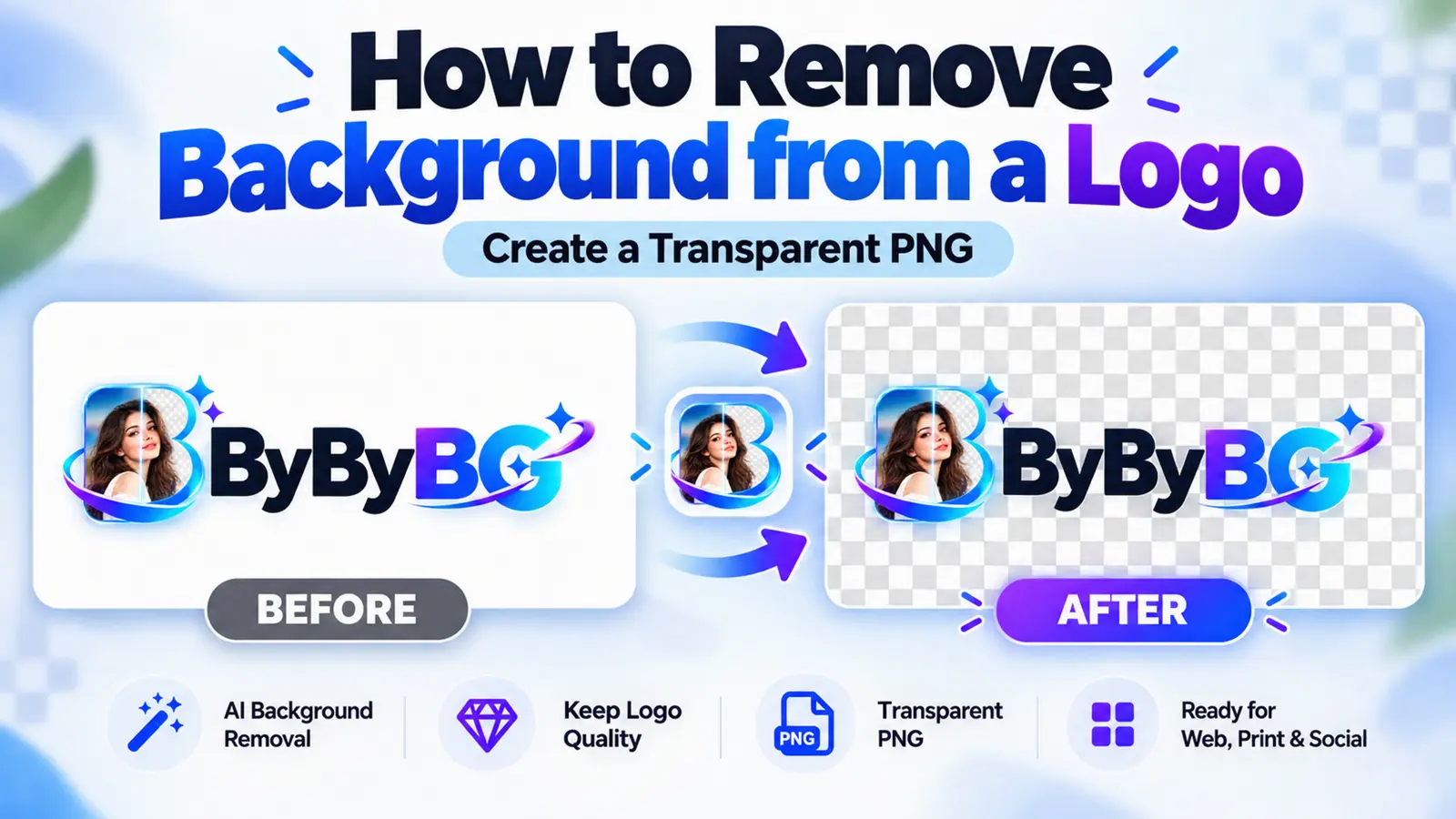 How to Remove Background from a Logo and Make It Transparent