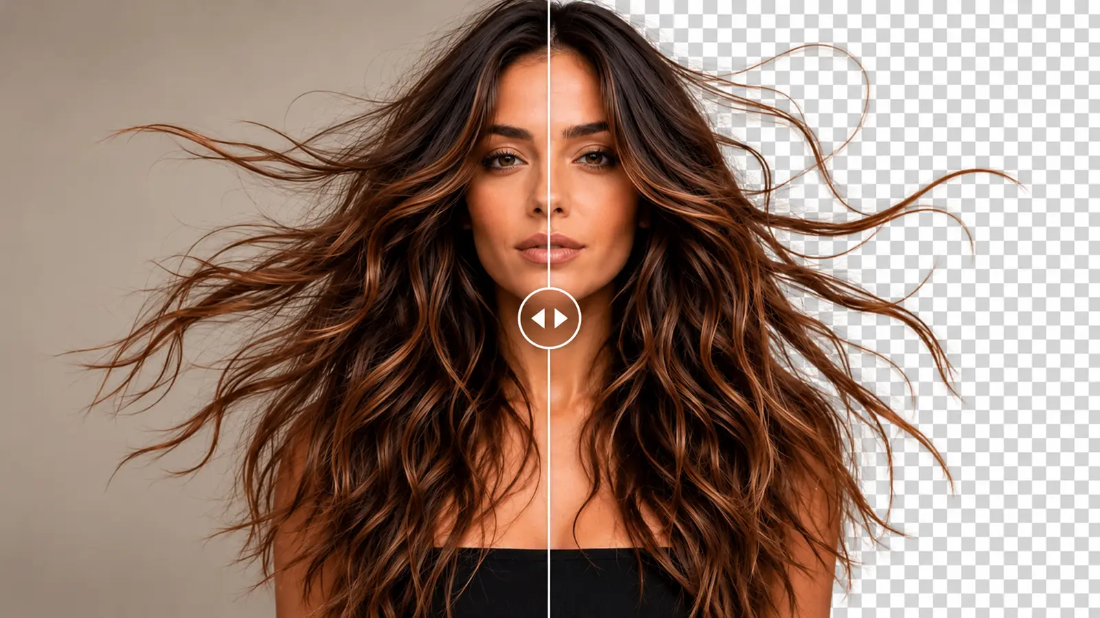 How to Remove Background Around Hair Using AI