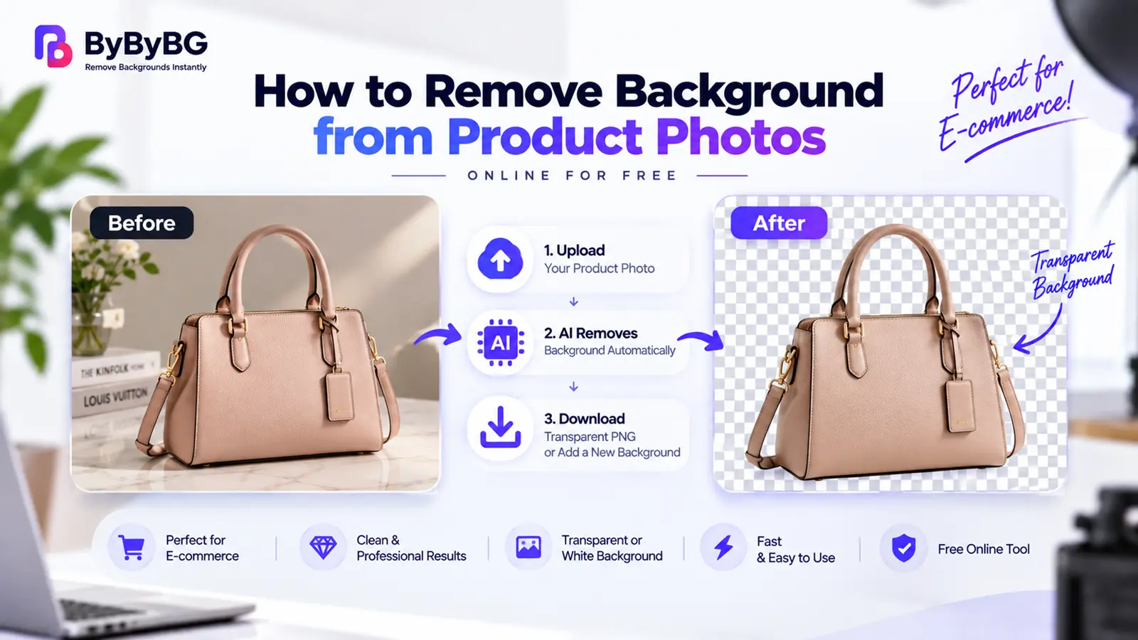 How to Remove Background from Product Photos Online for Free